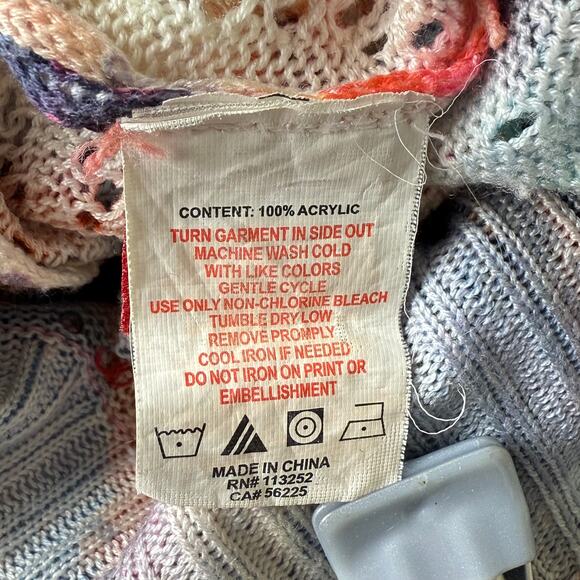 Vintage Y2k Apple Bottom Hooded Knit Mini Dress Sexy Streetwear Grunge Gyaru S - Picture 6 of 8